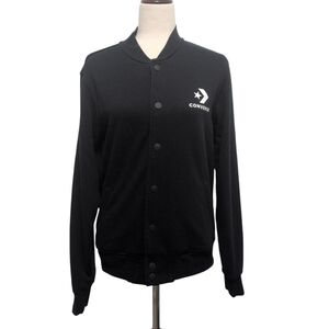 Converse Varsity Bomber Jacket Men's Size Small Black